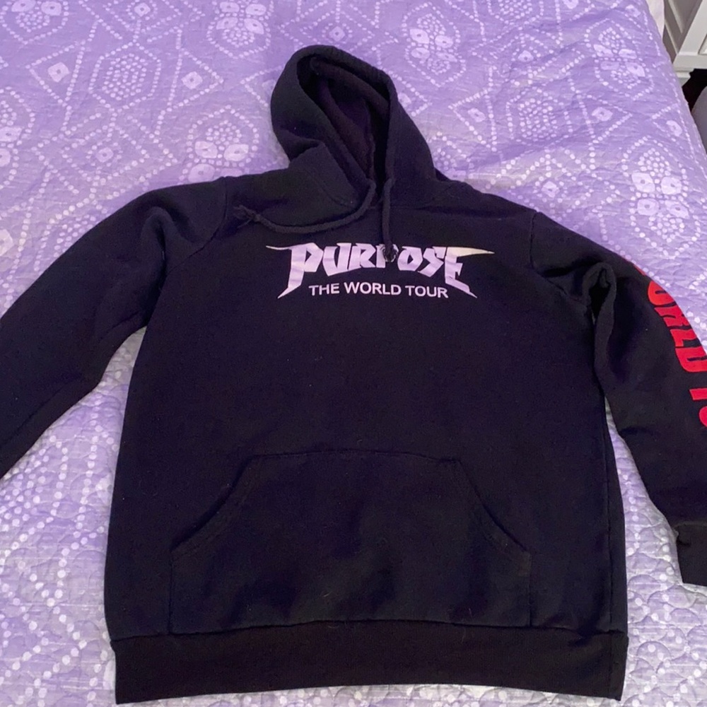Justin Bieber Purpose world tour hoodie
